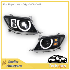Usado, Par de lâmpadas dianteiras para faróis para Toyota Hilux Vigo 2008-2012 comprar usado  Enviando para Brazil