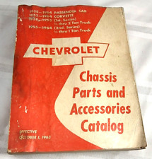 Catálogo de piezas y accesorios de chasis Chevrolet 1938-1964 coche camión Corvette segunda mano  Embacar hacia Mexico