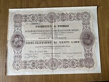 Obbligazione lire banca usato  Beinasco