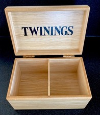 Twinings tea wooden for sale  UK