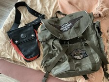 Rucksack harleypatches lederg� gebraucht kaufen  Velbert