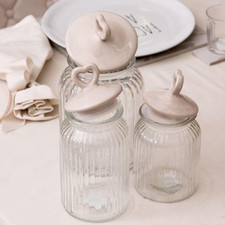 Barattolo contenitore elegante usato Barattolo contenitore elegante usato  Gandino