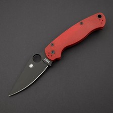 Rare spyderco paramilitary for sale  Allen