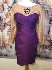 Adrianna papell purple for sale  COLWYN BAY