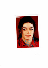 Michael jackson autogrammkarte gebraucht kaufen  Würzburg