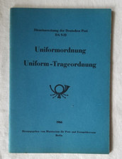 Uniformordnung uniform trageor gebraucht kaufen  Berlin