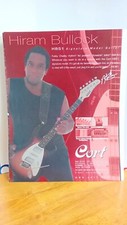 GUITARRAS CORT HIRAM BULLOCK GUITARRA ANÚNCIO IMPRESSO ANÚNCIO 11 X 8.5 A0800, usado comprar usado  Enviando para Brazil