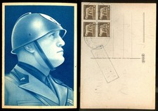 Mussolini propaganda fascista usato  Fontegreca