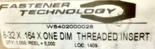 Threaded Inserts for sale  Port Clinton