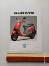 Piaggio quartz depliant usato  Vimodrone
