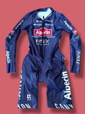 Traje de contrarreloj TT traje de carreras ligero con bolsillos numéricos | Alpecin Deceuninck K segunda mano  Embacar hacia Mexico
