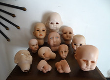 Lot têtes poupées d'occasion  Gondreville
