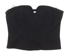 Zara black strapless for sale  WREXHAM