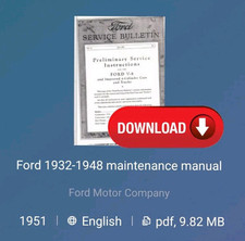 Ford 1932 1948 for sale  SWINDON