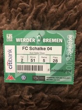 Ticket werder bremen gebraucht kaufen  Wuppertal