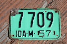 Placa de licença 1957 para reboque de barco Idaho comprar usado  Enviando para Brazil