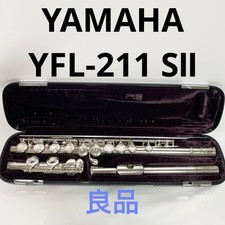 Flauta YAMAHA YFL-211Sii com mecanismo eletrônico banhado a prata, usado comprar usado  Enviando para Brazil
