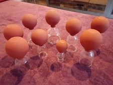 Schröpfgläser echtglas saugb gebraucht kaufen  Pasewalk