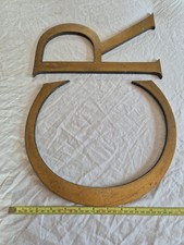 Large brass letters for sale  WORCESTER