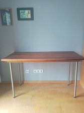 Schreibtisch walnuss massiv gebraucht kaufen  Berlin