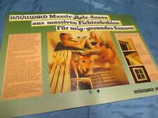 Reklame knüllwald massiv gebraucht kaufen  Isernhagen