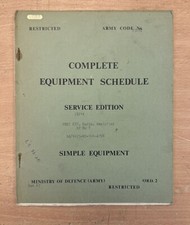 Mod complete equipment for sale  BISHOP'S STORTFORD