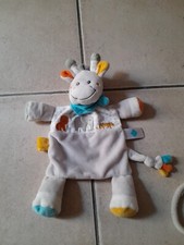 Doudou plat girafe d'occasion  France