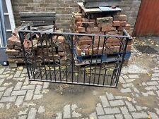 Wrought iron black for sale  LONDON