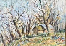 Tableau signé. paysage d'occasion  Toulouse-