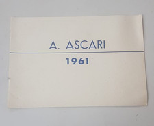 Depliant brochure ascari usato  Trebisacce