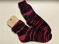 Socken handgestrickt schwarz gebraucht kaufen  Remchingen