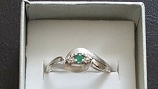 Weissgoldring 585 smaragd gebraucht kaufen Weissgoldring 585 smaragd gebraucht kaufen  Hamburg