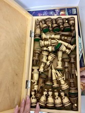 Schachspiel antik game gebraucht kaufen  Krefeld