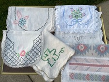 Antique embroidered set for sale  Portage