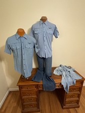 navy dungarees for sale  Garland