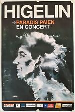 Affiche higelin paradis d'occasion  La Courtine