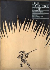 Poster plakat barocke gebraucht kaufen  München
