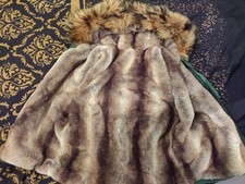 Echtpelzweste parka 100 gebraucht kaufen  Großschönau