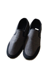 mens canvas deck shoes for sale  SWANSEA