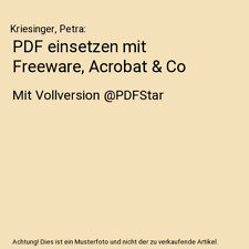 Pdf einsetzen freeware gebraucht kaufen  Trebbin