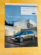 NOVO PÔSTER PUBLICITÁRIO FORD GALAXY 2010 TAMANHO A4 ARQUIVO XL comprar usado  Enviando para Brazil