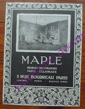 Publicité magasin maple d'occasion  Beaumont-de-Lomagne