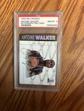 Placa de pontuação 1998 Antoine Walker tinta credível PSA classificação 8 comprar usado  Enviando para Brazil