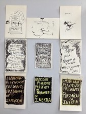 Usado, Desenhos originais vintage para pôster de filme por American Playhouse Presents 1982 comprar usado  Enviando para Brazil