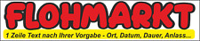 Banner flohmarkt garagenverkau gebraucht kaufen  Baienfurt
