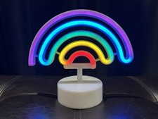 Cute neon rainbow for sale  Oxford