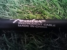 Fender instrument cable for sale Fender instrument cable for sale  CIRENCESTER