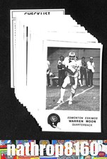 1981 CFL Jogo de Futebol Canadense Conjunto Completo 50 Warren Moon Rookie EX+ AVG 8620 comprar usado  Enviando para Brazil