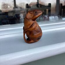 Signed mouse netsuke for sale  RYTON