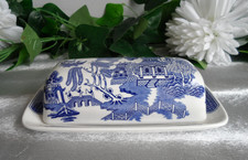 Churchill willow pattern for sale  SHEFFIELD